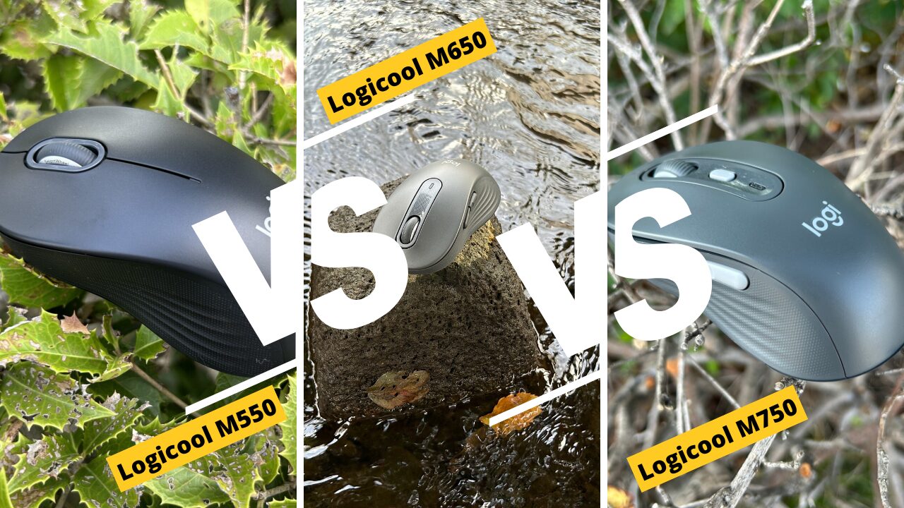 Logicool M550 VS M650 VS M750 ：気になる違いを徹底比較！